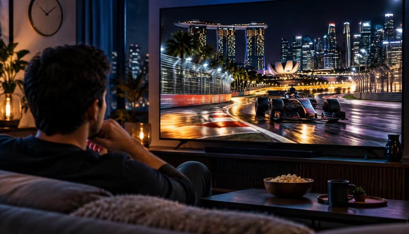 découvrez à quelle heure suivre le grand prix de singapour et sur quelle chaîne regarder la course en direct.