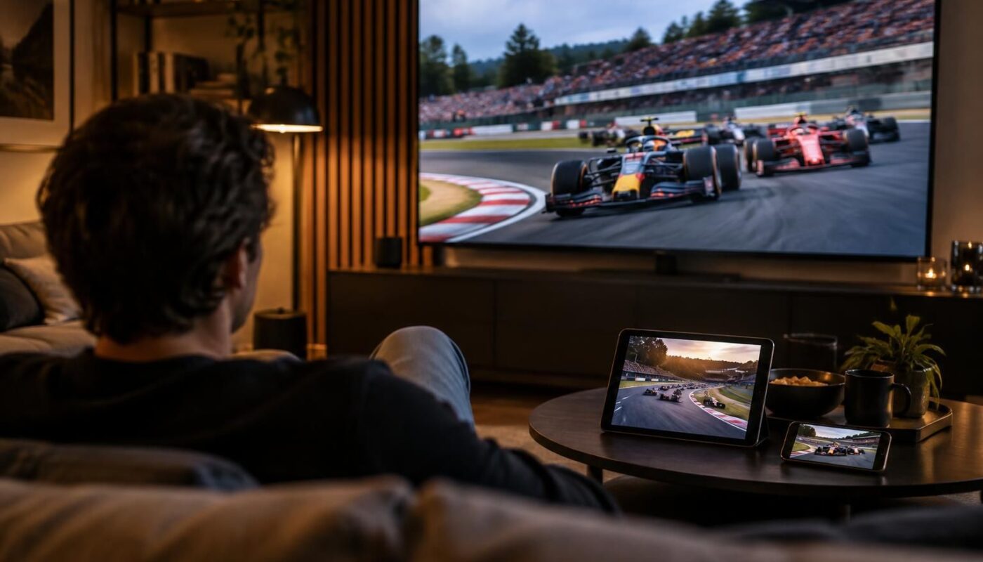découvrez où regarder le grand prix en direct à la télévision ou en streaming, avec les chaînes et plateformes de diffusion à connaître.