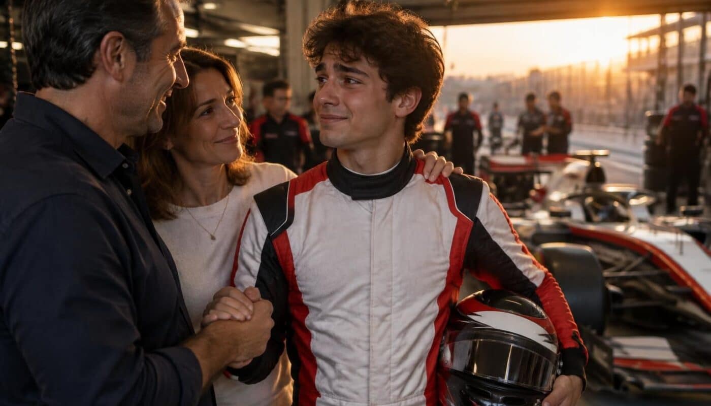 rafael câmara devient titulaire chez haas en f1 et rend un hommage émouvant à ses parents, dont le soutien a tout changé dans son parcours.