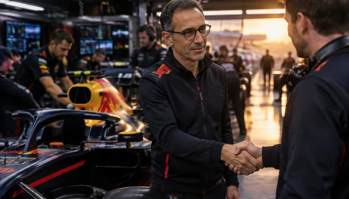 red bull sécurise l’avenir de laurent mekiès jusqu’en 2031, affirmant sa confiance envers le dirigeant et ses ambitions à long terme.