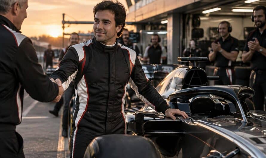 sergio pérez poursuit son aventure avec cadillac jusqu’en 2029. découvrez les détails de cet engagement et les ambitions du pilote pour la suite.