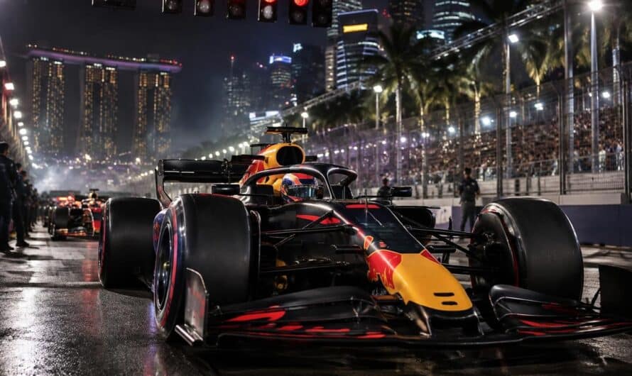 en pole à singapour, max verstappen vise une première victoire sur le circuit urbain et une nouvelle occasion de briller avec red bull.